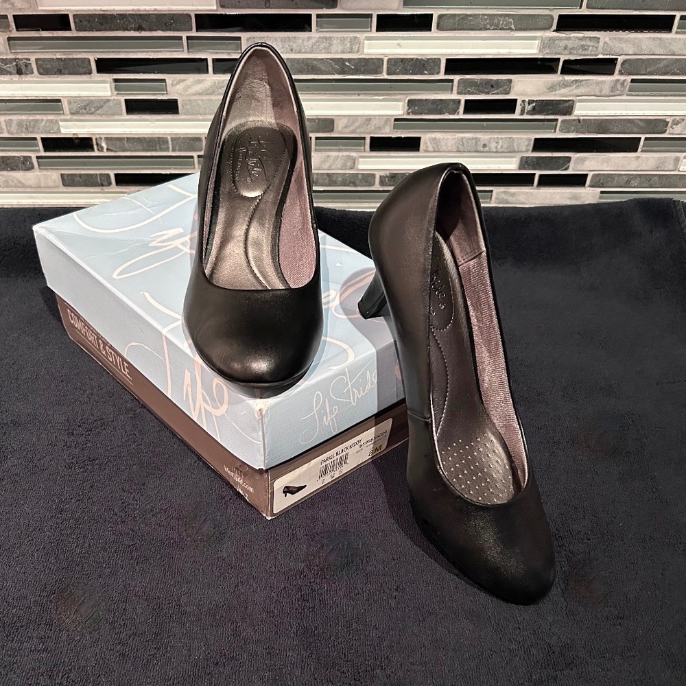 HEELS - BLACK - 8M - LIFE STRIDE - PARIGI